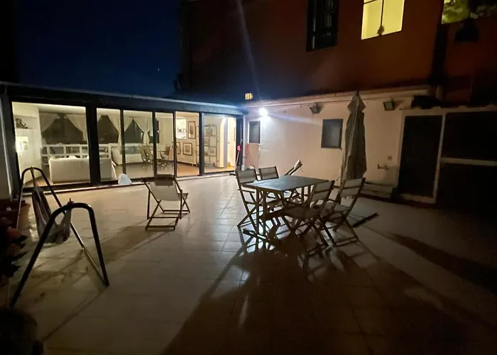 A Terrace Above Ancient Apartment
