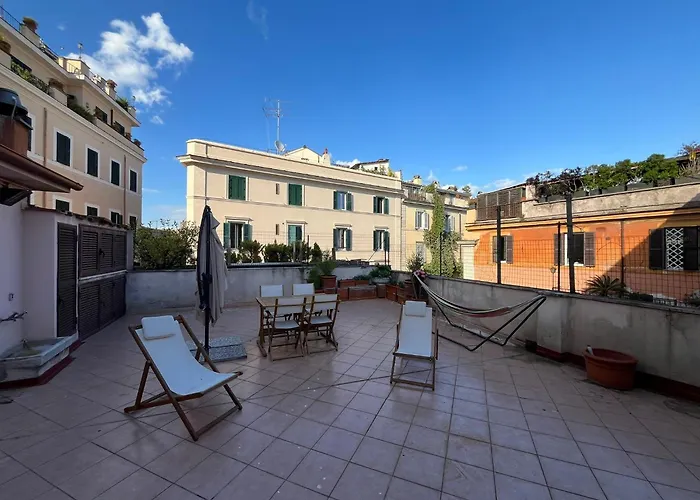 A Terrace Above Ancient Apartment Rom